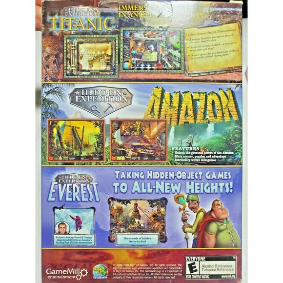 Y2k Lot 19 BigFish Encore Hidden Object Murder Mystery Adventure PC Games CD-ROM - Picture 6 of 10